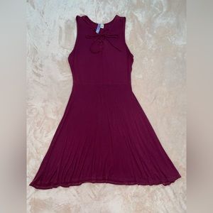 Comfy Maroon Dress